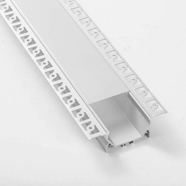 Gypsum Trimless Recessed Aluminium Led Channel Ceiling Mount Linear Light