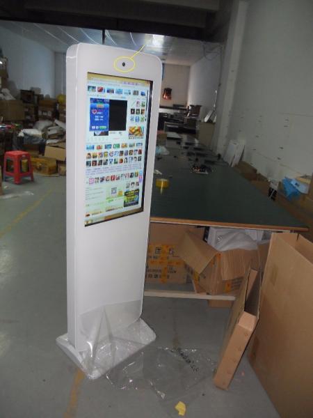 Android or Win11 OS 49 50 inch Floor stand all-in-one LCD AD PC kiosk touchscreen