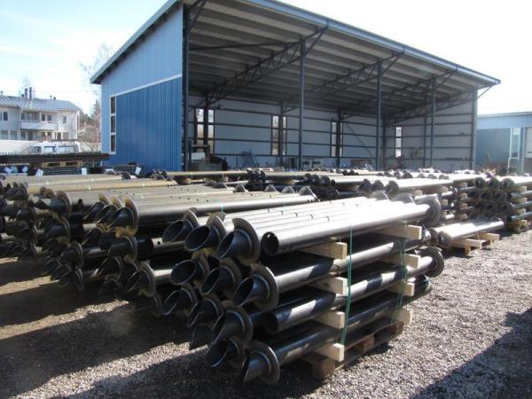Solar Panel Mounting Foundation Use Steel Structure Helical Drilling screw pile anchors