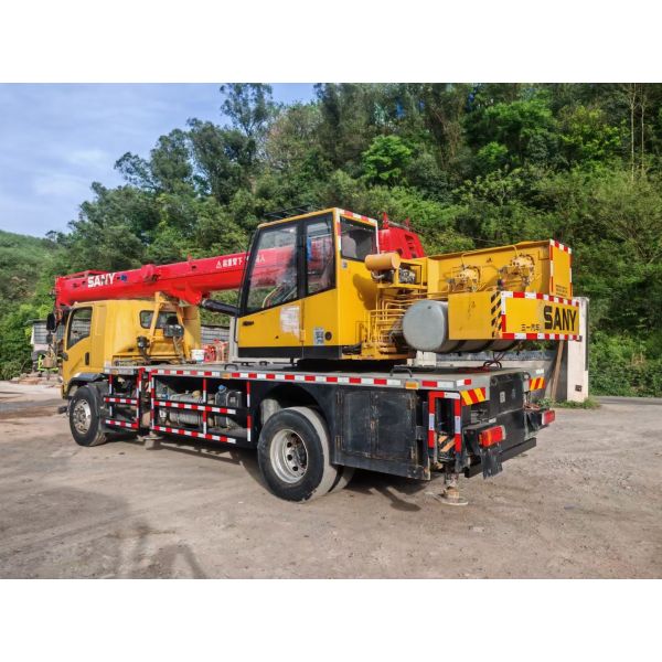 Second Hand SANY 12 Ton Mobile Truck Crane STC120C Lifting Equipment 2020