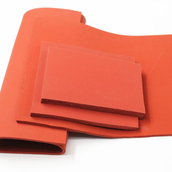 Closed Cell Silicone Sponge Sheet 20-25 Shore A, 0.8-50mm Thickness