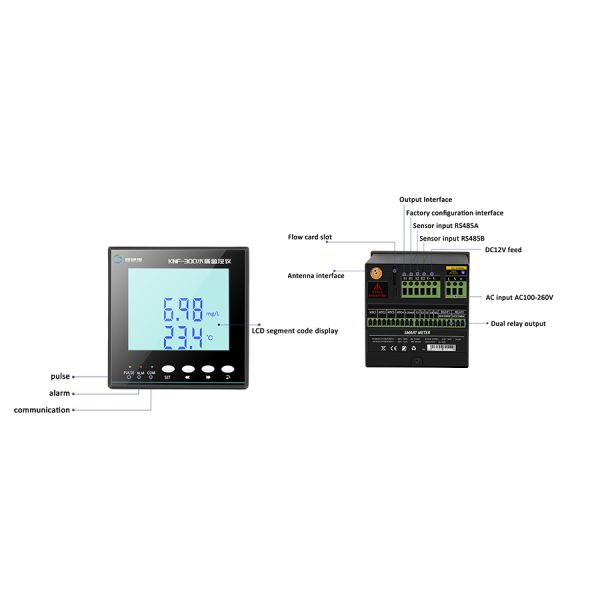 Industrial IoT Multi Parameter Water Quality Sensor For Water Pollution Detection 410g