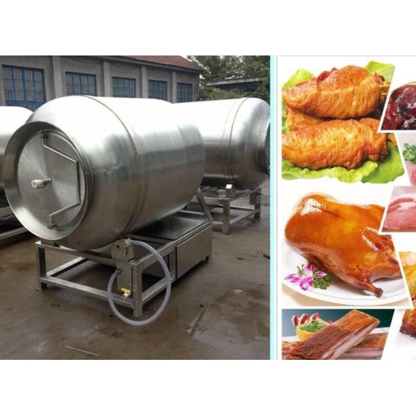 Automatic 200L Vacuum Salting Meat Marinade Machine Meat Massager Tumbler