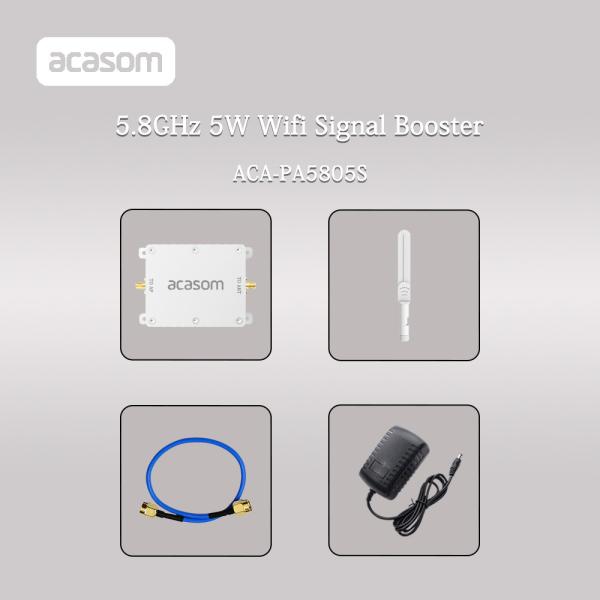 2.4GHz 5.8GHz Dual Frequency Drone Amplifier For Dual Band Bidirectional Boosting