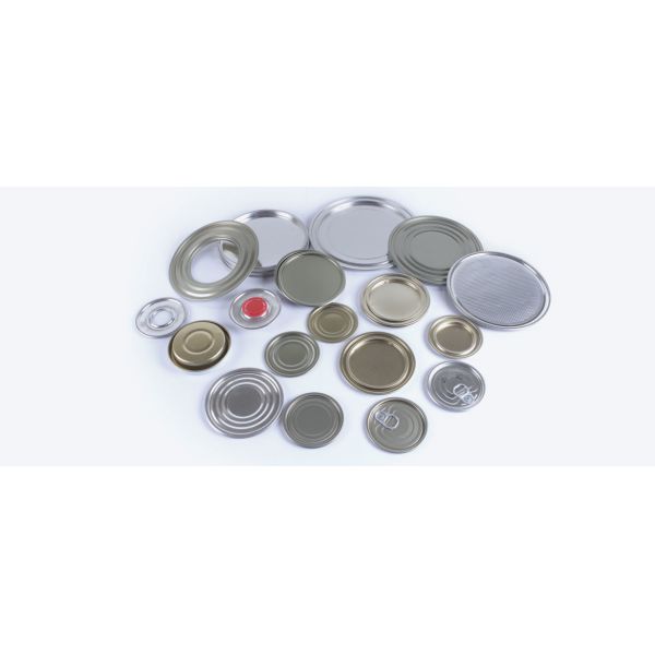 83mm Tin Lid Cover For For Top Ring Bottom Can Components