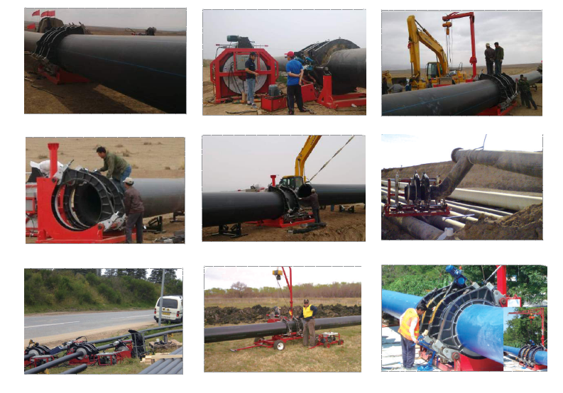 SHT200-4(A) High Efficiency Poly Pipe Fusion Welder Smooth Operation