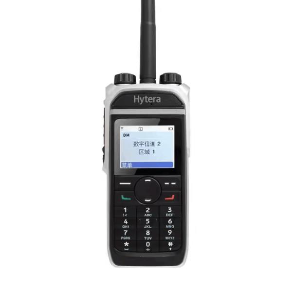 PD685 Dmr Walkie Talkie Portable à l'épreuve de l'explosion à deux voies Radio GPS Walkie Talkie