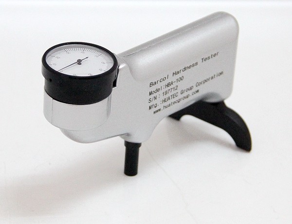 HBA-100 Barcol Hardness Impressor for Aluminum Copper Rigid Plastic 25-150HBW Convertible Brinell Hardness Tester