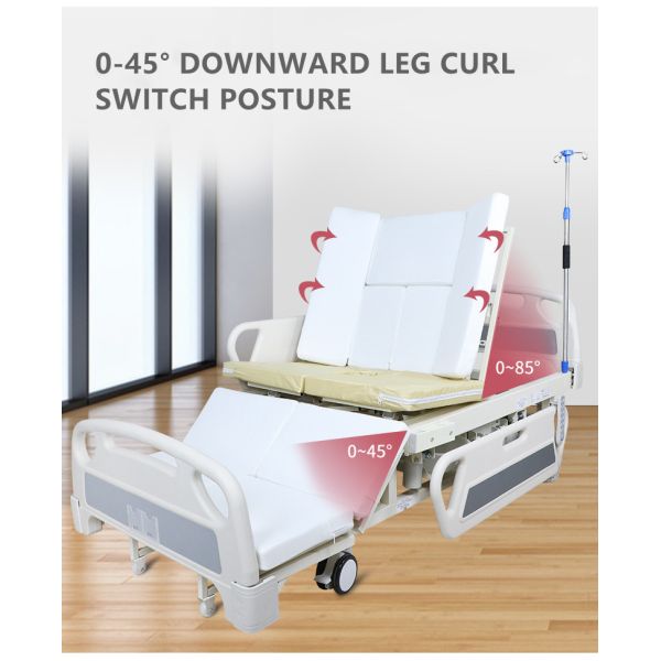 Отделяемой кровать больницы Icu взрослого покрашенная эпоксидной смолой автоматическая терпеливая