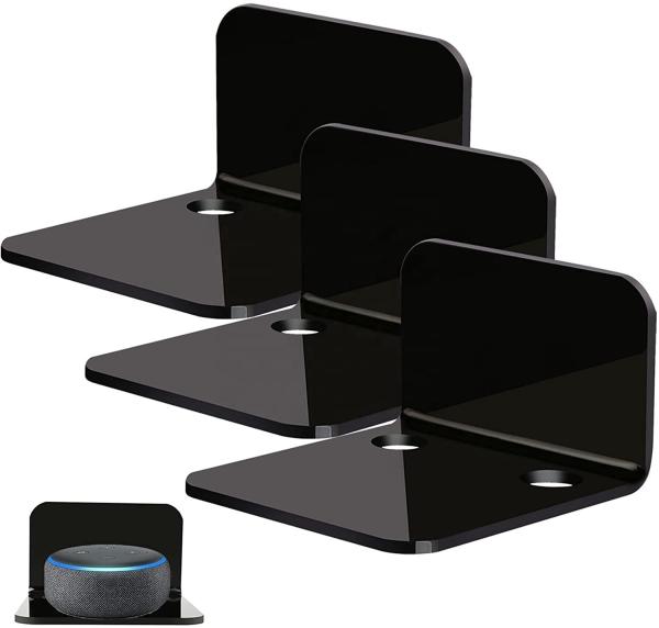 Small Lucite Display Stands Wall Bookcase Plexiglass Corner Floating Shelf For Art