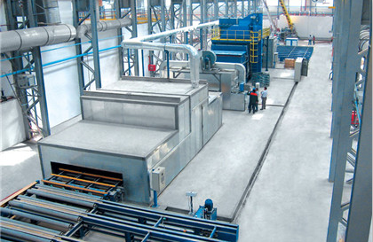 800*1200mm Steel Plate Shot Blasting Machine Paingting Pretreatment Line