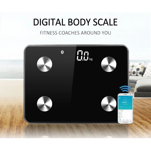 Explosion Proof 396LBS Smart Bluetooth Body Analyser Scale