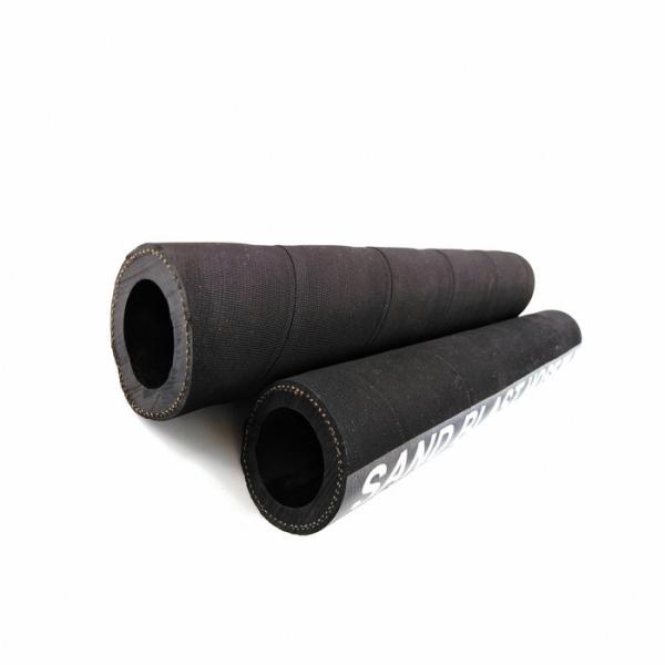 Flexible High Abrasive Sandblasting Hose 51mm 2 Inch Oil Resistant Synthetic Rubber
