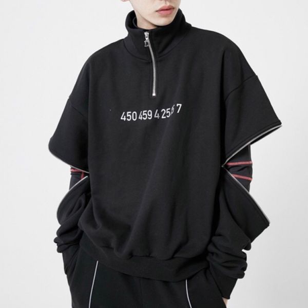 Fashion Loose Mens Tracksuit Set Sport Sweatsuit Custom Design OEM ODM service