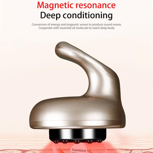 Handheld Guasha Scraping Cupping Massager Red Light Therapy Vacuum Suction Massage Machine