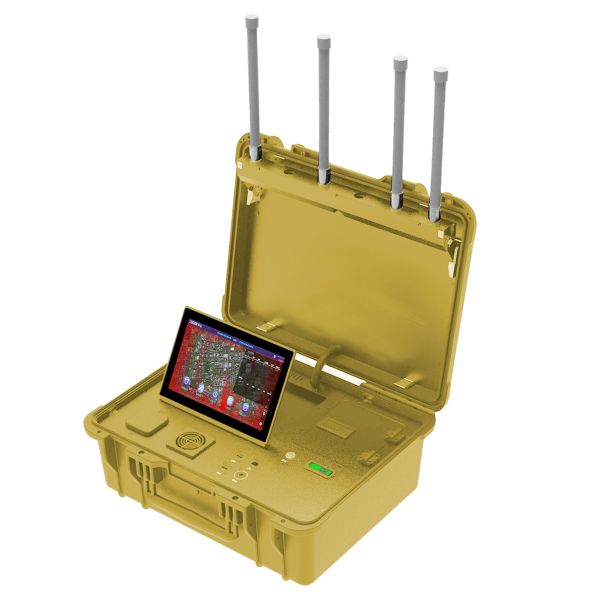 Portable Drone Detector | Advanced Anti-Drone System & Security Defense System with Black and White List Management, Detect the Drone Model, Flight Path, Distance, and Pilot Location