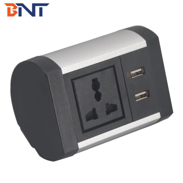 Intelligent automatic office furniture mini multimedia desktop socket box