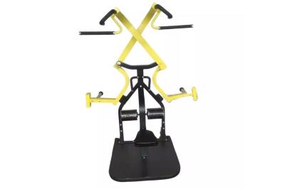 Roman Chair Outdoor Sports Equipments Loaded Pull Back Strength Training Equipment