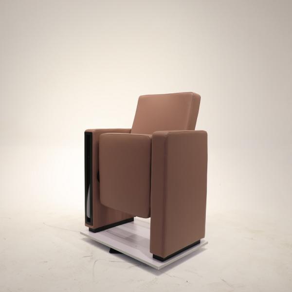 Comfortable Customizable Auditorium Modern Movie Theater Seats Chair Solutions With Aisle Panels