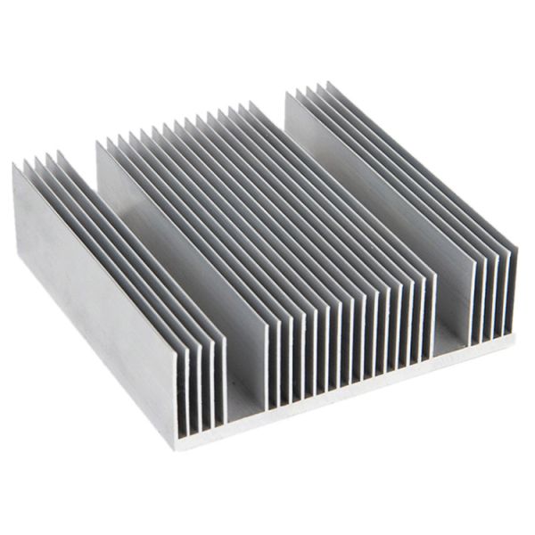 Flat Shape Aluminum Heatsink Extrusion Profiles Heat Dissipation OEM Design