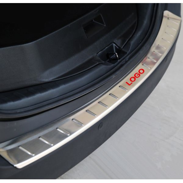 Stainless Steel Door Sill Plates / Outer Rear Pedal for Toyota RAV4 2013 2014