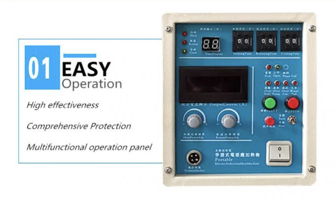 Portable IGBT Induction Heating 30-80KHZ High Frequency Induction Furnace