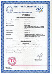 Нержавеющая сталь 304/316 Защитный клапан под положительным / отрицательным давлением для химических танкеров