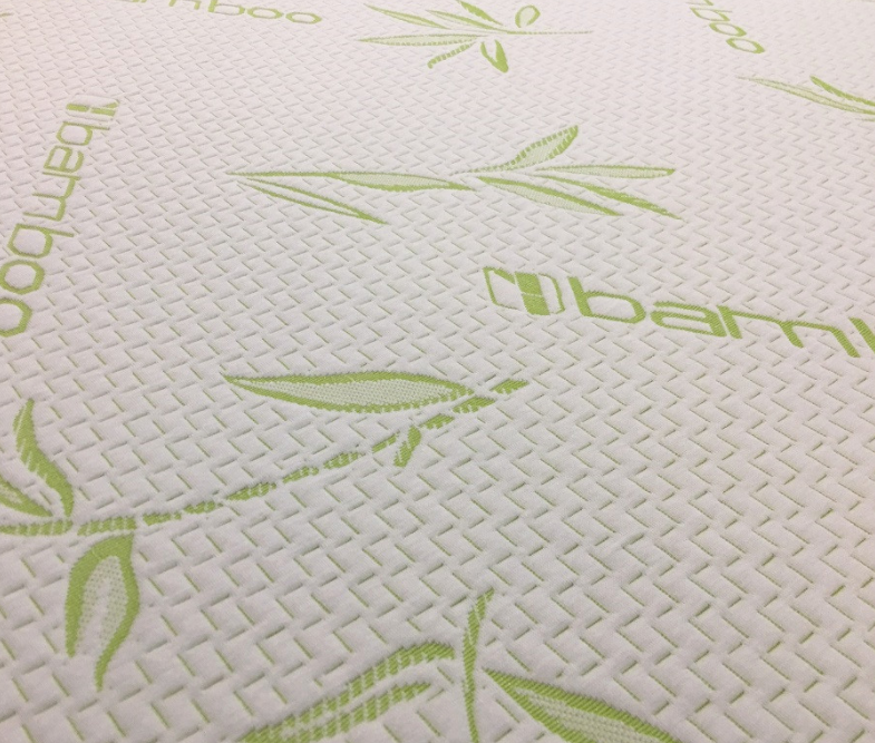 Soft Bamboo Fiber Air Layer Fabric Jacquard 60% Polyester / 40% Bamboo Fiber