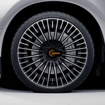 Cast Gloss Black 5x112 8J 21 Inch Alloy Wheels For EQC SUV N293