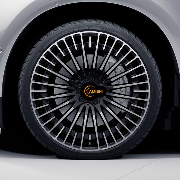 Cast Gloss Black 5x112 8J 21 Inch Alloy Wheels For EQC SUV N293