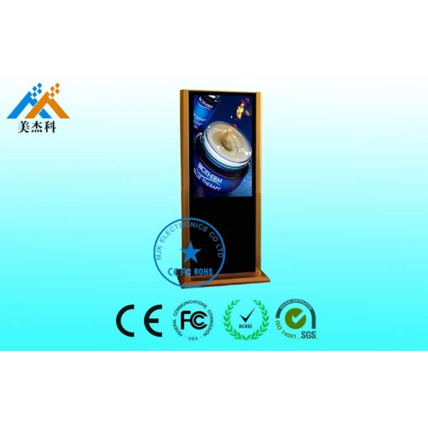 пол 65inch стоя Signage цифров свободно стоя коэффициент сжатия 16:9
