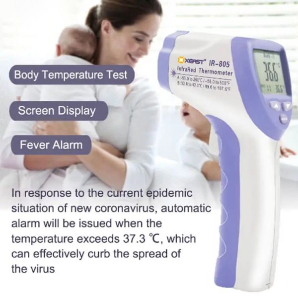 Handheld Medical Infrared Forehead Thermometer Baby Non Touch Thermometer