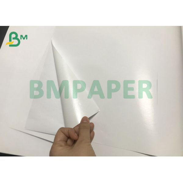 80gsm 100gsm Semi Gloss Self Adhesive Sticker Paper Sheets 20 * 30 inch