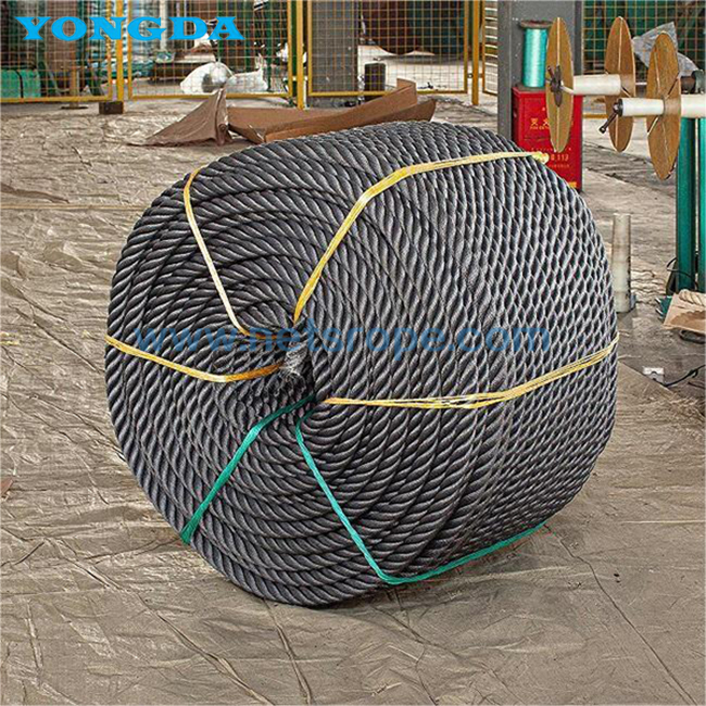 Веревочка волокна полиолефина смешивания 3-Strand FZ/T 60320-2021