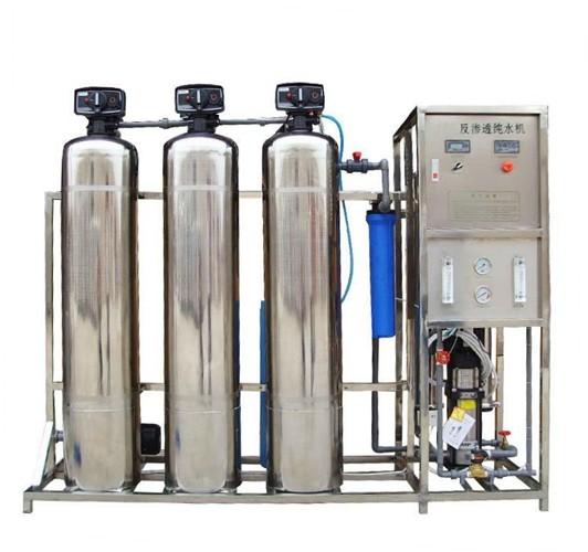 1.65kw Reverse Osmosis RO Plant , SS304 Dialysis Water Treatment Plant