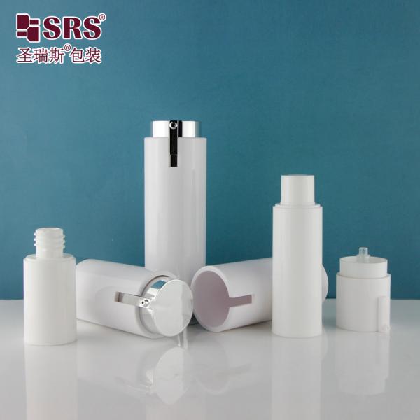 30 ml 50 ml Loção Cosmética Vazia Sério de Personalização Bottle de Bomba sem Ar Substituivel 15 ml