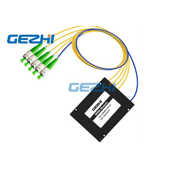 1x4 Polarization Maintaining PM Filter WDM Module FC/APC Connector