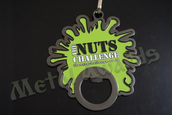 Medals Shape Zinc Alloy Beer Bottle Openers Black Nickel Plating Many Colors