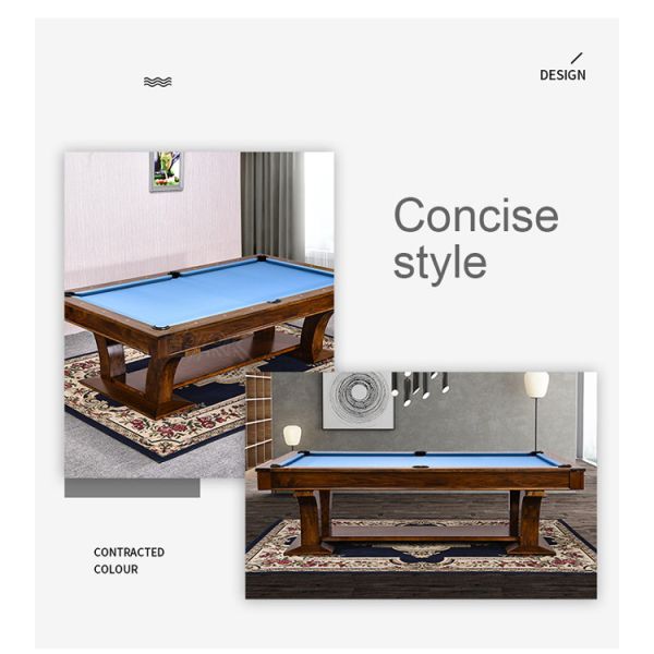 Curved 420d Oxford Billiard Pool Table For Children Adult
