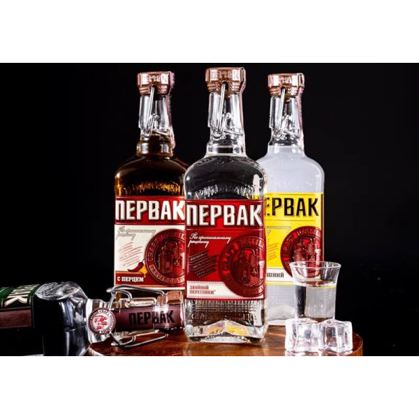 Eco Friendly Adhesive vinyl Vodka Wine Bottle Sticker Printing