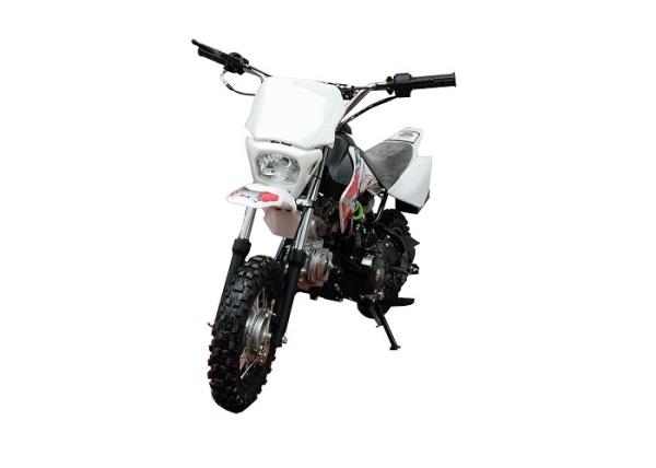 125cc Air Cooling Engine Gas Dirt Bikes Drum Brake 55km / H Max Speed