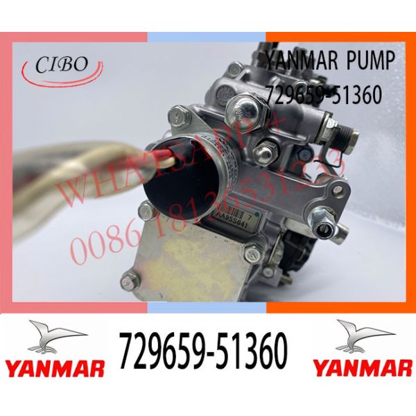 729659-51360 Насос впрыска топлива двигателя дизеля 4ТНВ88 ИАНМАР 729688-51350