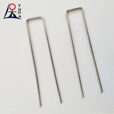 U-Type Turf Staples Galvanized Painted for Artificial Grass Installation