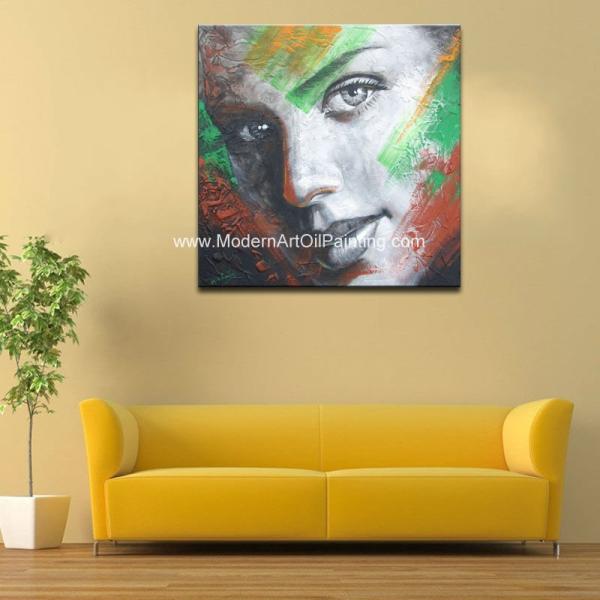 Modern Human Oil Painting Suitable For Spaces Of Neo - Classic Style Home Interior