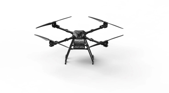 Профессиональный беспилотник с несколькими роторами весом 50 кг для перевозки тяжелых грузов