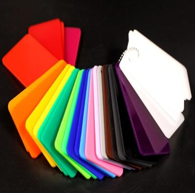 2-5mm Factory Direct Colored Acrylic Sheet Custom Processing For Display Shelves