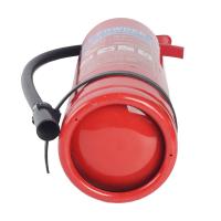 Poudre sèche vide en acier du cylindre 4kg d'extincteur toute la construction de valve en métal