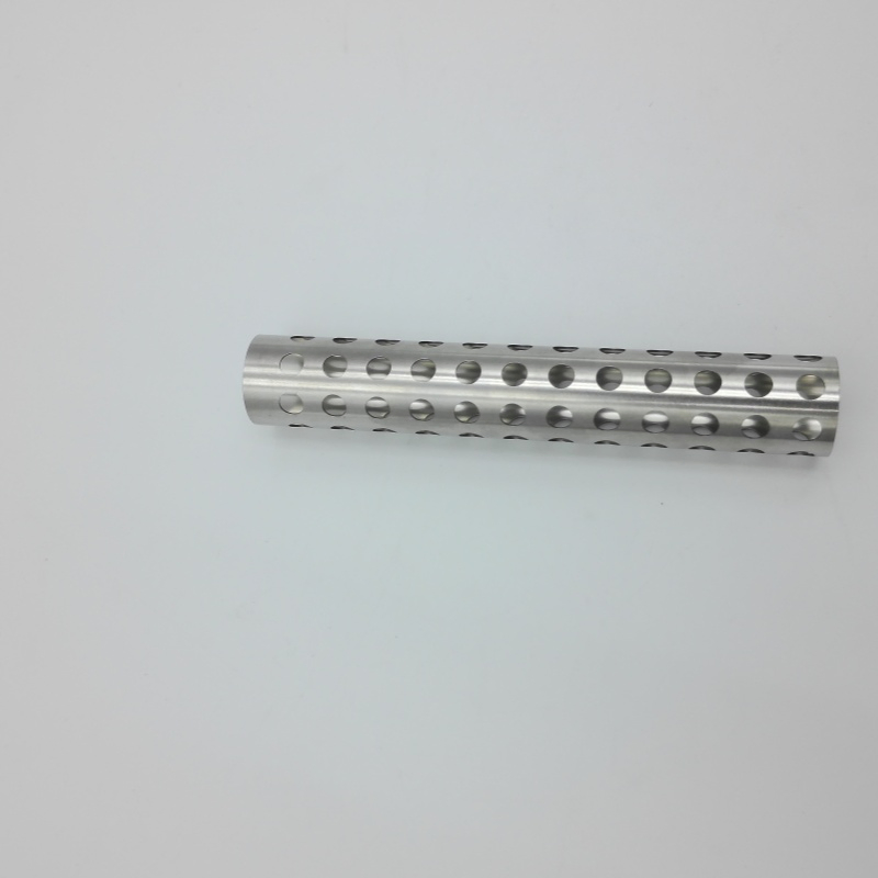 Round Stainless Steel Capillary Tube Laser Cutting Hollow Out