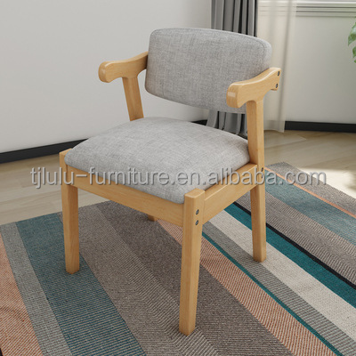 Modern Solid Wood PU Leather Restaurant Chairs for Sample Dining Room within General Home Furniture