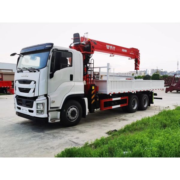High Operating Efficiency 12 Ton 16 Ton Telescopic Folding Boom Truck Mounted Crane